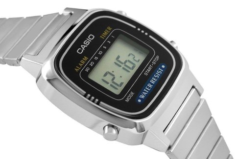 Zegarek Damski CASIO Collection Retro LA670WA-1DF Zegarek Damski CASIO Collection Retro LA670WA-1DF