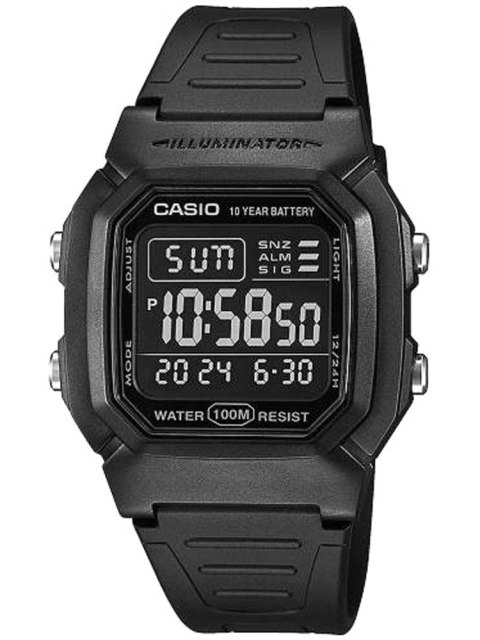 Zegarek CASIO W-800H-1BVES + BOX Zegarek CASIO W-800H-1BVES + BOX