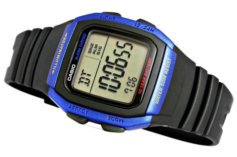 Zegarek Męski CASIO W-96H-2AVDF Unisex Zegarek Męski CASIO W-96H-2AVDF Unisex