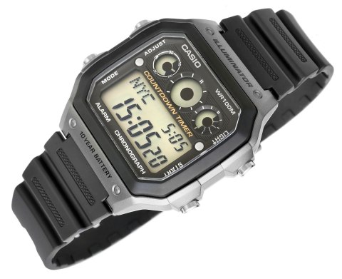 Zegarek Męski CASIO AE-1300WH-8AVDF Zegarek Męski CASIO AE-1300WH-8AVDF