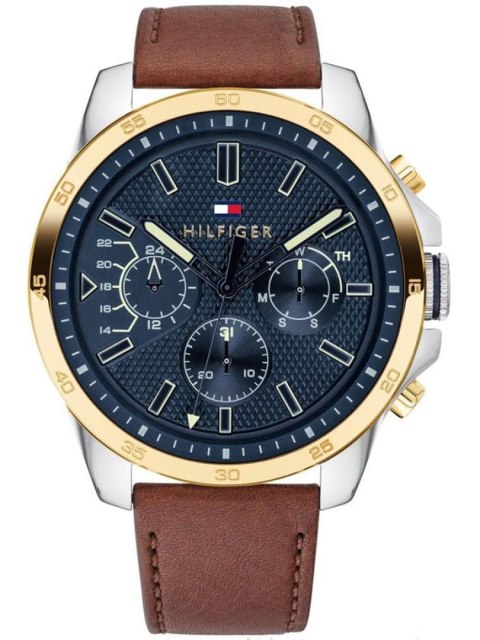 Zegarek Męski Tommy Hilfiger Decker 1791561 + BOX Zegarek Męski Tommy Hilfiger Decker 1791561 + BOX