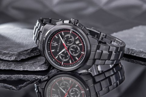 Zegarek Męski Maserati Successo R8873621014 + BOX Zegarek Męski Maserati Successo R8873621014 + BOX