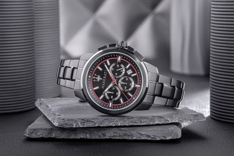 Zegarek Męski Maserati Successo R8873621014 + BOX Zegarek Męski Maserati Successo R8873621014 + BOX