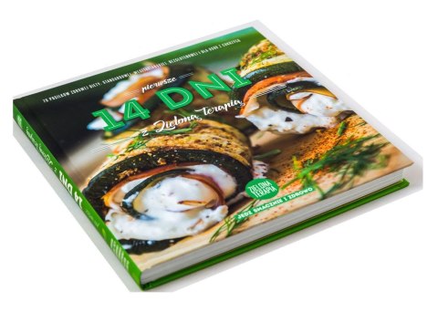 KSIĄŻKA KUCHARSKA PREMIUM 14 DNI Z ZIELONĄ TERAPIĄ KSIĄŻKA KUCHARSKA PREMIUM 14 DNI Z ZIELONĄ TERAPIĄ