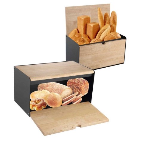 CHLEBAK POJEMNIK NA PIECZYWO DWUSTRONNY KLAUSBERG KB-7395 szary CHLEBAK POJEMNIK NA PIECZYWO DWUSTRONNY KLAUSBERG KB-7395 szary