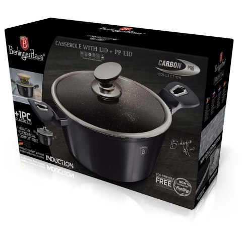 GARNEK GRANITOWY 24cm BERLINGERHAUS BH-6893 CARBON PRO GARNEK GRANITOWY 24cm BERLINGERHAUS BH-6893 CARBON PRO