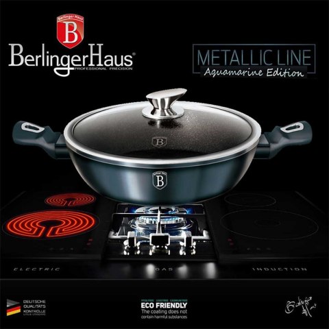 GARNEK GRANITOWY 28cm BERLINGER HAUS AQUAMARINE LINE BH-1877 GARNEK GRANITOWY 28cm BERLINGER HAUS AQUAMARINE LINE BH-1877