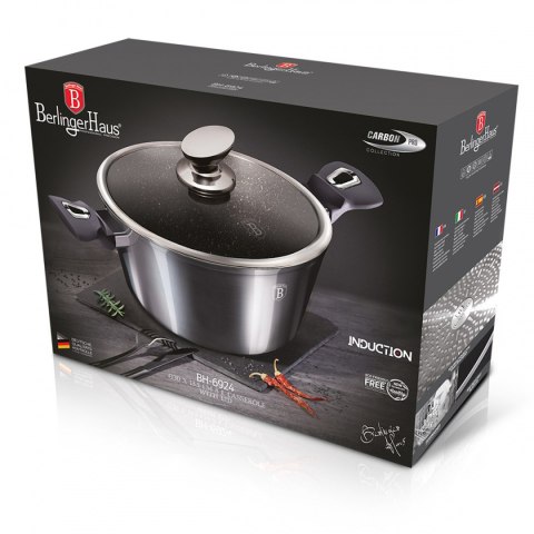GARNEK GRANITOWY 30cm BERLINGERHAUS BH-6924 CARBON PRO GARNEK GRANITOWY 30cm BERLINGERHAUS BH-6924 CARBON PRO