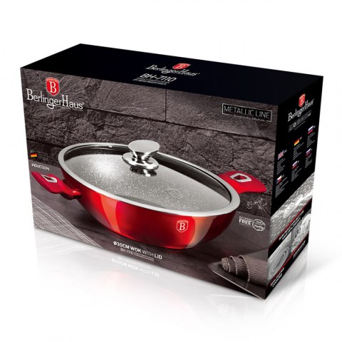 GARNEK GRANITOWY WOK 28cm BERLINGER HAUS BH-7110 GARNEK GRANITOWY WOK 28cm BERLINGER HAUS BH-7110