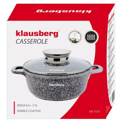 GARNEK MARMURKOWY 2,3L 20cm KLAUSBERG KB-7520 GARNEK MARMURKOWY 2,3L 20cm KLAUSBERG KB-7520