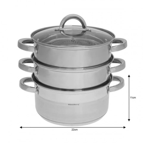 GARNEK NA PARĘ KLAUSBERG 4 ELEM. 22cm KB-7142 GARNEK NA PARĘ KLAUSBERG 4 ELEM. 22cm KB-7142