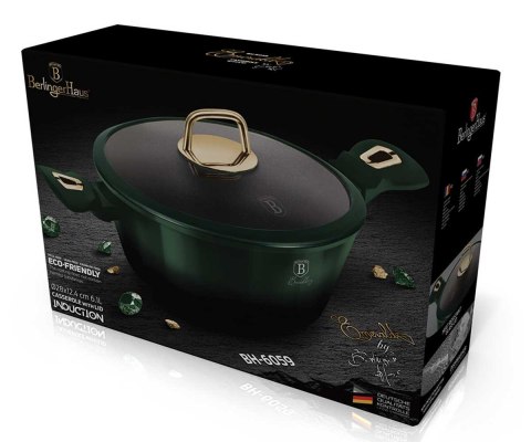 GARNEK TYTANOWY BERLINGER HAUS 28cm BH-6059 EMERALD GARNEK TYTANOWY BERLINGER HAUS 28cm BH-6059 EMERALD