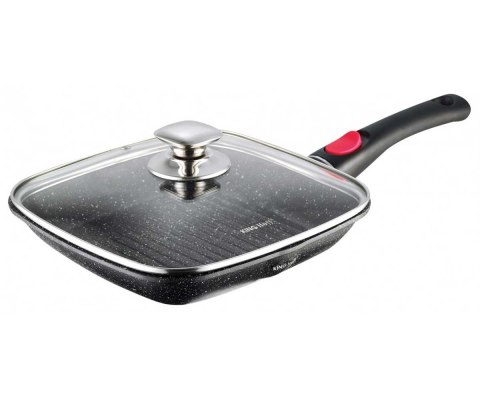 GRILLOWA PATELNIA GRANITOWA 24cm KINGHOFF KH-1510 ODPINANY UCHWYT GRILLOWA PATELNIA GRANITOWA 24cm KINGHOFF KH-1510 ODPINANY UCHWYT