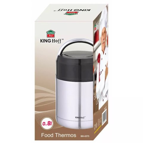 KINGHOFF TERMOS OBIADOWY 0,8L KH-4375 KINGHOFF TERMOS OBIADOWY 0,8L KH-4375