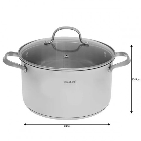 KLAUSBERG GARNEK Z POKRYWĄ 5,9 L KB-7214 KLAUSBERG GARNEK Z POKRYWĄ 5,9 L KB-7214