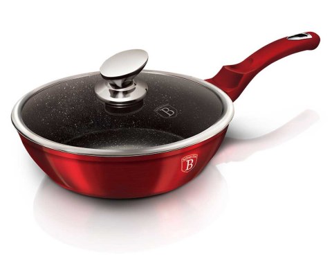 PATELNIA GRANITOWA 24cm BERLINGER HAUS RED METALLIC LINE BH-1259 PATELNIA GRANITOWA 24cm BERLINGER HAUS RED METALLIC LINE BH-1259