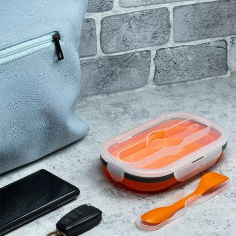 SILIKONOWY SKŁADANY LUNCH BOX KLAUSBERG KB-7022 SILIKONOWY SKŁADANY LUNCH BOX KLAUSBERG KB-7022