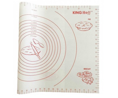 STOLNICA MATA SILIKONOWA 60x40cm KINGHOFF KH-1537 STOLNICA MATA SILIKONOWA 60x40cm KINGHOFF KH-1537