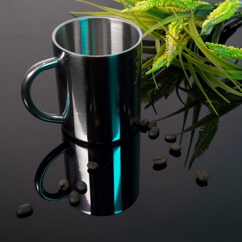 TERMICZNY KUBEK STALOWY 300ml PODWÓJNE ŚCIANKI TERMICZNY KUBEK STALOWY 300ml PODWÓJNE ŚCIANKI