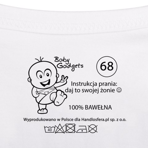 Baby Instructions body z instrukcją dla taty Baby Instructions body z instrukcją dla taty