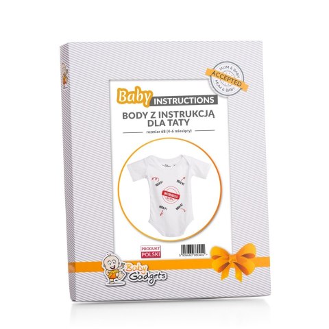 Baby Instructions body z instrukcją dla taty Baby Instructions body z instrukcją dla taty
