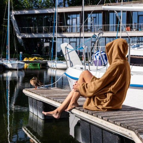 Bluzair SUPER MAMA - Bluza koc - Toffee - prezent dla mamy - dzień matki