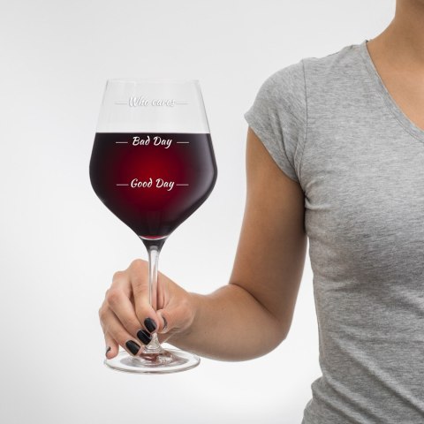 Etui dla Pary z kieliszkiem i szklanką Who cares