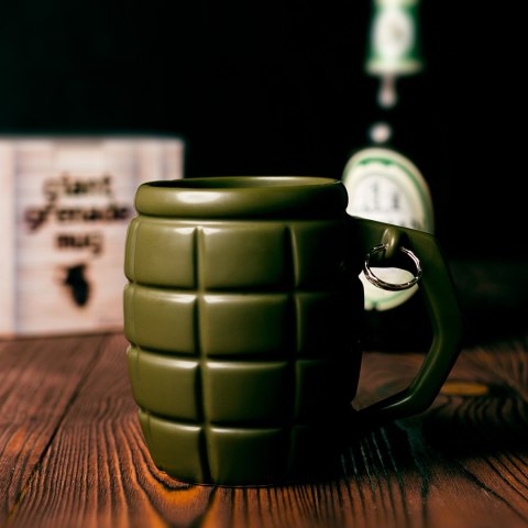 Gigantyczny Kubek Granat Zielony prezent dla niego
