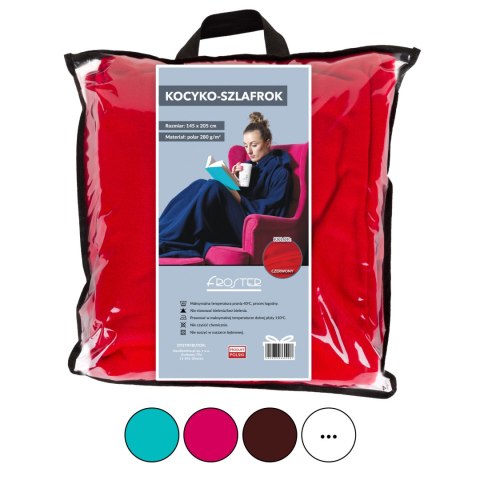 Kocyko - Szlafrok Czarny ciepły koc z rękawami Kocyko - Szlafrok Czarny ciepły koc z rękawami