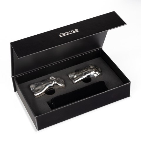 Metalowe kostki do drinków prezent dla pary ślub