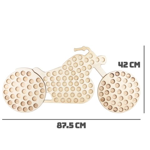 Łapacz Kapsli Motocykl tablica na kapsle piwosza