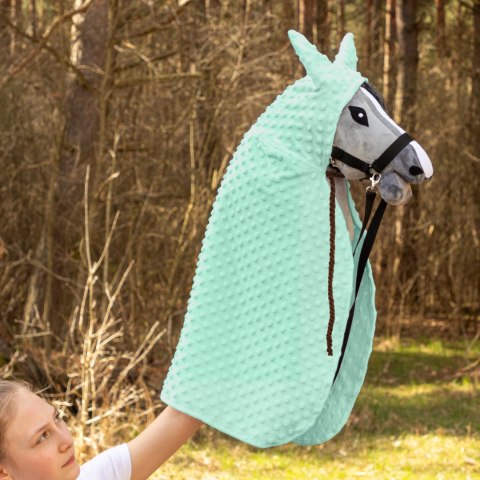 Peleryna Skippi dla Hobby Horse - miętowa - uniwersalny rozmiar A3 A4 Peleryna Skippi dla Hobby Horse - miętowa - uniwersalny rozmiar A3 A4