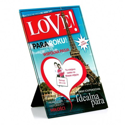 Ramka na zdjęcia LOVE prezent Dzień Kobiet Rocznica