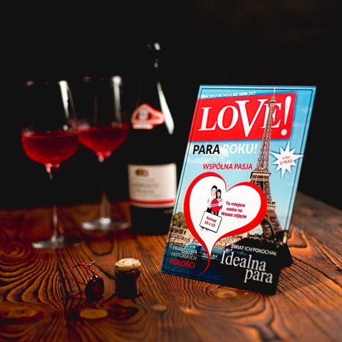 Ramka na zdjęcia LOVE prezent Dzień Kobiet Rocznica