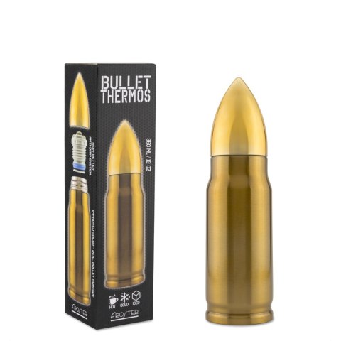 Termos Pocisk 350 ml - prezent dla niego - dla ojca - dla fana militariów Termos Pocisk 350 ml - prezent dla niego - dla ojca - dla fana militariów
