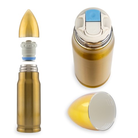 Termos Pocisk 500 ml - prezent dla niego - dla ojca - dla fana militariów