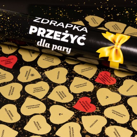 Zdrapka Przeżyć dla Pary Dwojga prezent Dzień Kobiet