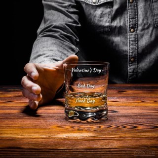 Szklanka do whisky Valentine's Day WALENTYNKI