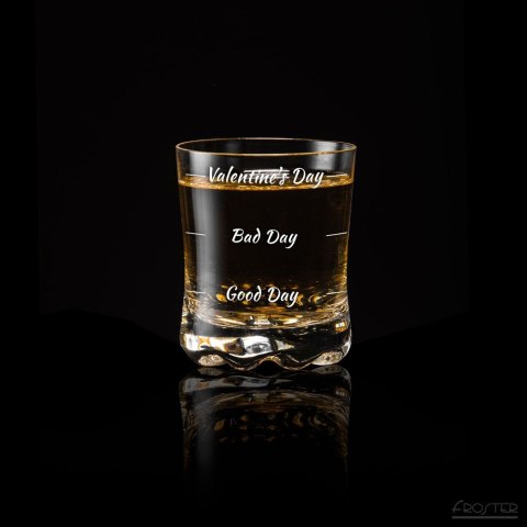 Szklanka do whisky Valentine's Day WALENTYNKI