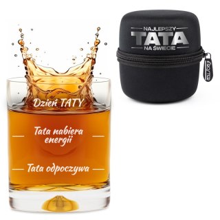 Szklanka do whisky dla Taty - Prezent dla Taty - Prezent na Dzień Ojca