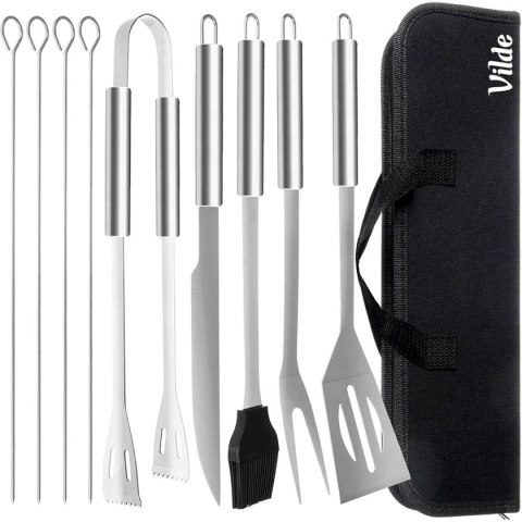 ZESTAW 10 PRZYBORÓW DO GRILLA W ETUI 489298 ZESTAW 10 PRZYBORÓW DO GRILLA W ETUI 489298