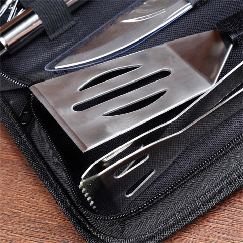 ZESTAW 10 PRZYBORÓW DO GRILLA W ETUI 489298 ZESTAW 10 PRZYBORÓW DO GRILLA W ETUI 489298