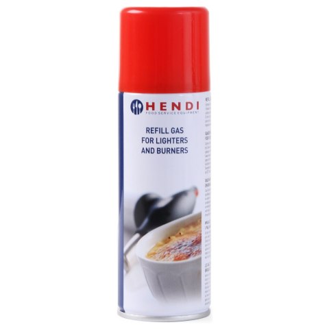 Gaz do palnika gastronomicznego Creme Brulee i zapalniczek 1szt. - Hendi 199008 Gaz do palnika gastronomicznego Creme Brulee i zapalniczek 1szt. - Hendi 199008