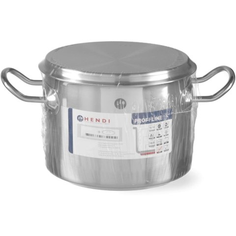 Garnek średni Profi Line z pokrywką 15 l śr. 320 x 190 h - Hendi 831601 Garnek średni Profi Line z pokrywką 15 l śr. 320 x 190 h - Hendi 831601