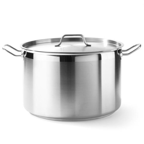 Garnek średni Profi Line z pokrywką 23,5 l śr. 360 x 230 h - Hendi 831700 Garnek średni Profi Line z pokrywką 23,5 l śr. 360 x 230 h - Hendi 831700