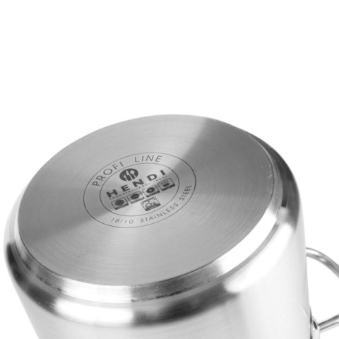 Garnek średni Profi Line z pokrywką 23,5 l śr. 360 x 230 h - Hendi 831700 Garnek średni Profi Line z pokrywką 23,5 l śr. 360 x 230 h - Hendi 831700