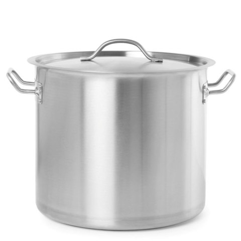 Garnek średni z pokrywką Budget Line 32 l 400x260 - Hendi 832851 Garnek średni z pokrywką Budget Line 32 l 400x260 - Hendi 832851
