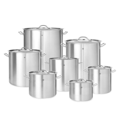 Garnek średni z pokrywką Budget Line 32 l 400x260 - Hendi 832851 Garnek średni z pokrywką Budget Line 32 l 400x260 - Hendi 832851