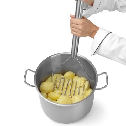 Garnek wysoki Profi Line z pokrywką dno Sandwich 10 l śr. 240 x 220 h - Hendi 832400 Garnek wysoki Profi Line z pokrywką dno Sandwich 10 l śr. 240 x 220 h - Hendi 832400