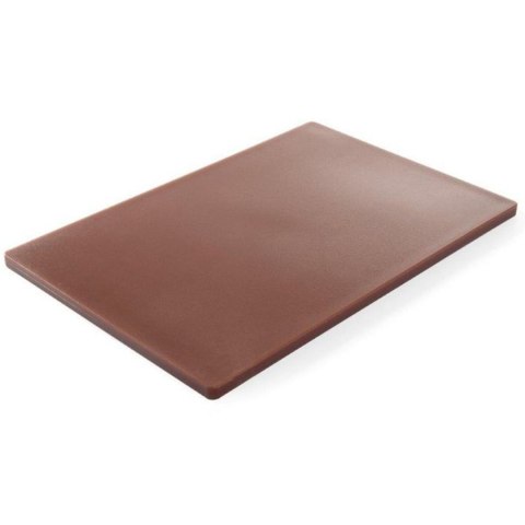 Deska do krojenia HACCP do mięsa wędlin 600x400mm brązowa - Hendi 825648 Deska do krojenia HACCP do mięsa wędlin 600x400mm brązowa - Hendi 825648